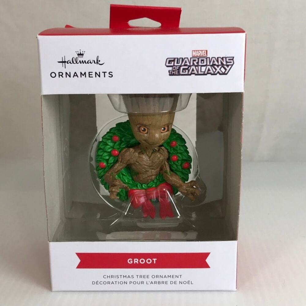 NWT Hallmark Ornament Christmas Marvel Guardians of the Galaxy Groot